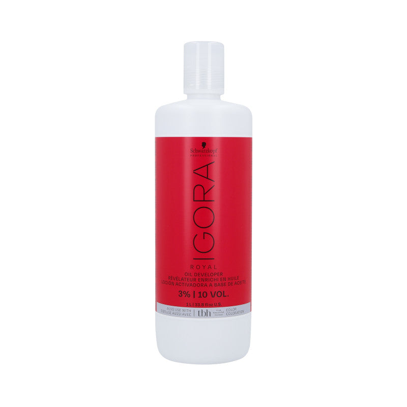 SCHWARZKOPF PROFESSIONAL IGORA OIL DEVELOPER Oxidationsmittel 3 % 1000 ml