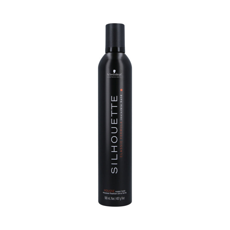 SCHWARZKOPF PROFESSIONAL SILHOUETTE Super Strong Hold Mousse Mocna pianka do włosów 500ml