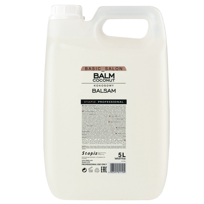 STAPIZ BASIC SALON Kokosnuss-Haarbalsam 5000 ml