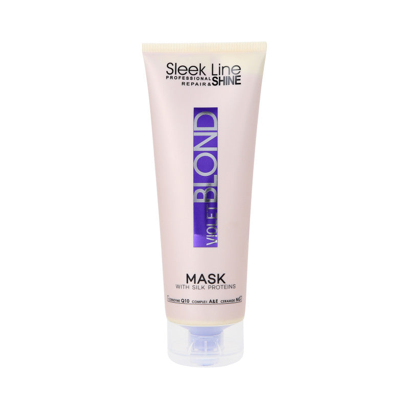 STAPIZ PROFESSIONAL SLEEK LINE VIOLET BLOND Maska do włosów 250ml