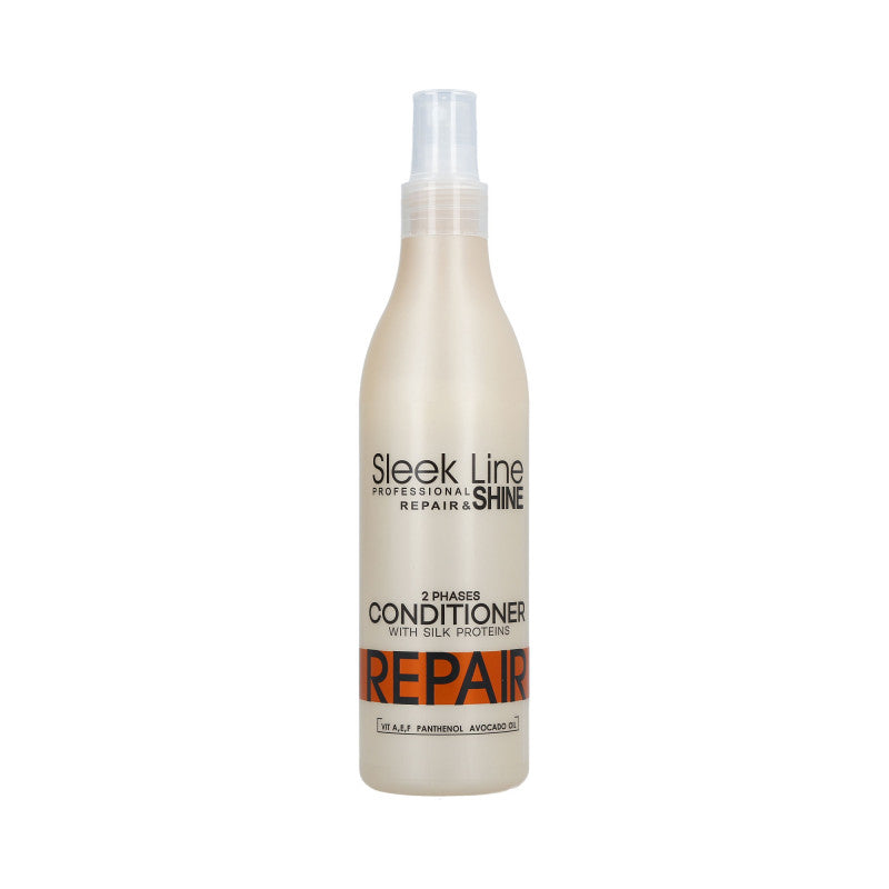 Stapiz Sleek Line Repair 2-Phases 2-Phasen-Conditioner mit Seide 300 ml