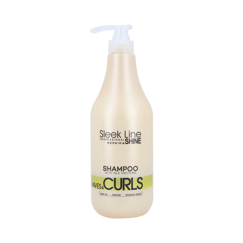 STAPIZ SLEEK LINE WAVES&CURLS Szampon do włosów kręconych i falowanych 1000ml