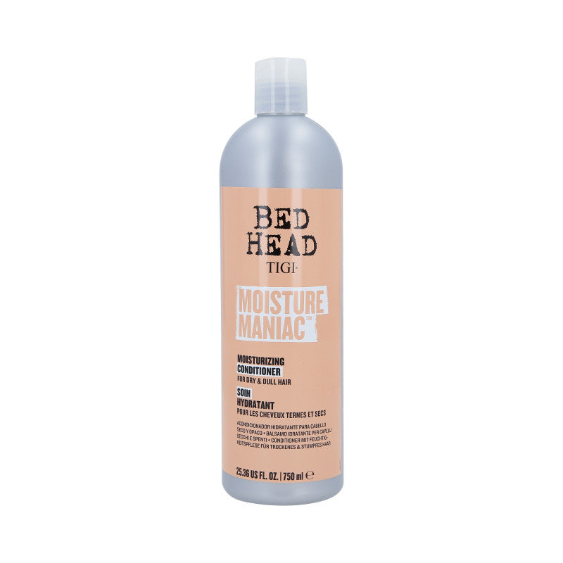 TIGI BED HEAD MOISTURE MANIAC Tief feuchtigkeitsspendender Conditioner für trockenes Haar, 750 ml