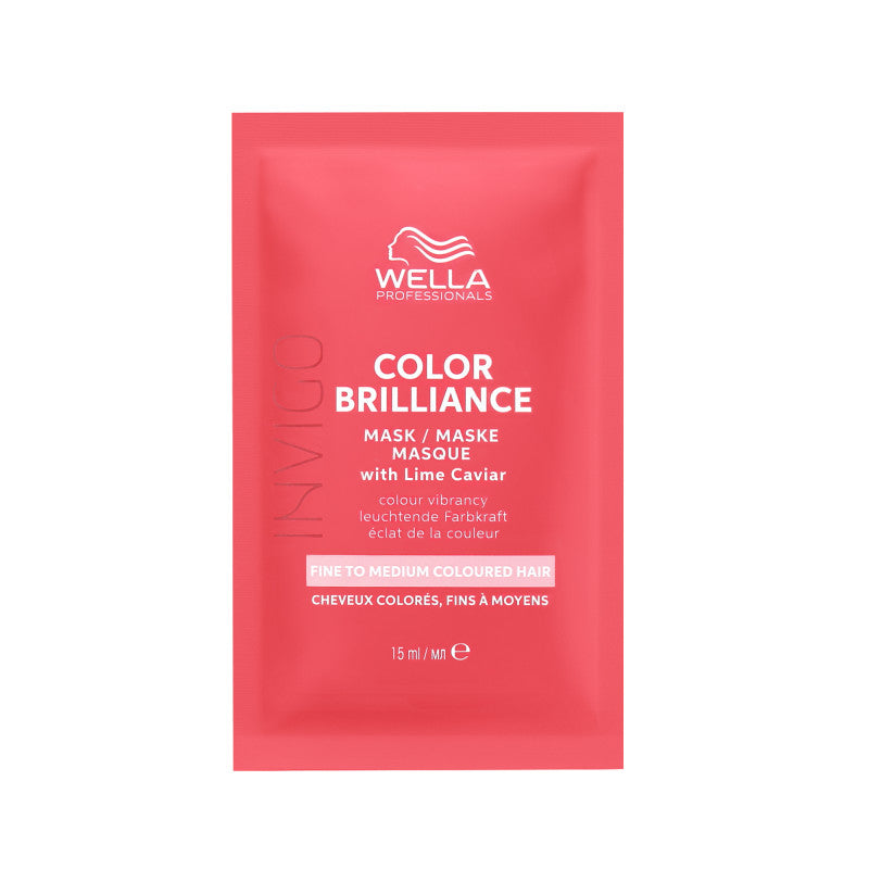 WELLA PROFESSIONALS INVIGO COLOR BRILLIANCE Maska do włosów cienkich 15 ml