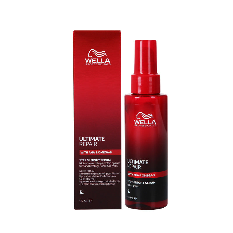 WELLA PROFESSIONALS ULTIMATE REPAIR NIGHT SERUM Intensywne serum na noc dla włosów wymagających regeneracji i nawilżenia 95 ml